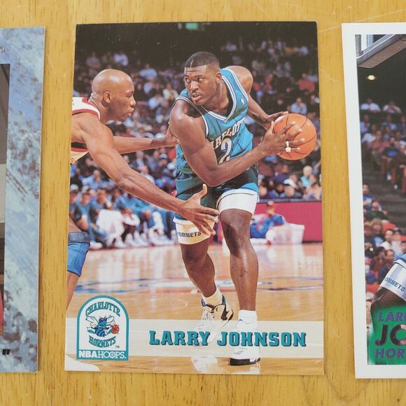 Larry Johnson 12 Different Cards Basketball 1991-92 Upper Deck 445 Top Prospects - Picture 8 of 13